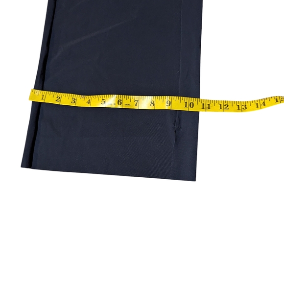 Athleta Cosmic Wide Leg Pants size Small Navy Blue Stretch - Picture 7 of 9